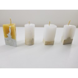 Candles Decorative candles Concrete candles Handmade candles Exclusive candles