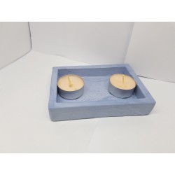 Candlestick for 2 candles
Tea candle holder Tea light candle holder Candlestick Handmade candlestick Concrete candlestick