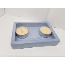 Candlestick for 2 candles
Tea candle holder Tea light candle holder Candlestick Handmade candlestick Concrete candlestick