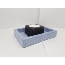 Candlestick for 2 candles
Tea candle holder Tea light candle holder Candlestick Handmade candlestick Concrete candlestick