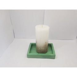 Candlestick for 2 candles Tea candle holder Tea light candle holder Candlestick Handmade candlestick Concrete candlestick