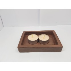 Candlestick for 2 candles Tea candle holder Tea light candle holder Candlestick Handmade candlestick Concrete candlestick