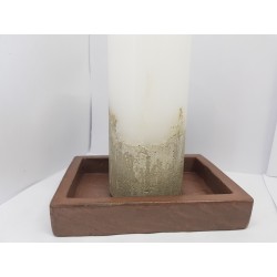 Candlestick for 2 candles Tea candle holder Tea light candle holder Candlestick Handmade candlestick Concrete candlestick