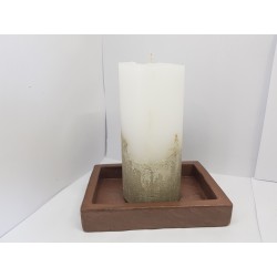 Candlestick for 2 candles Tea candle holder Tea light candle holder Candlestick Handmade candlestick Concrete candlestick