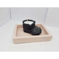 Candlestick for 2 candles Tea candle holder Tea light candle holder Candlestick Handmade candlestick Concrete candlestick