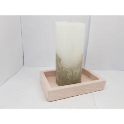 Candlestick for 2 candles Tea candle holder Tea light candle holder Candlestick Handmade candlestick Concrete candlestick