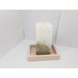 Candlestick for 2 candles Tea candle holder Tea light candle holder Candlestick Handmade candlestick Concrete candlestick