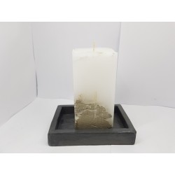 Candlestick for 2 candles Tea candle holder Tea light candle holder Candlestick Handmade candlestick Concrete candlestick