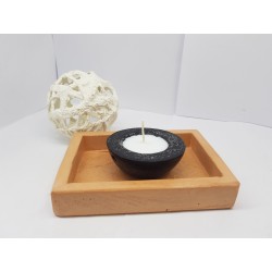 Candlestick for 2 candles Tea candle holder Tea light candle holder Candlestick Handmade candlestick Concrete candlestick