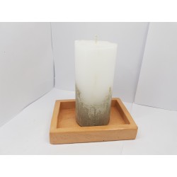 Candlestick for 2 candles Tea candle holder Tea light candle holder Candlestick Handmade candlestick Concrete candlestick