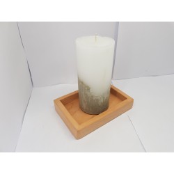 Candlestick for 2 candles Tea candle holder Tea light candle holder Candlestick Handmade candlestick Concrete candlestick