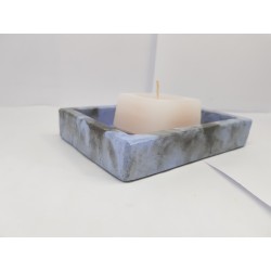 Candlestick for 2 candles Tea candle holder Tea light candle holder Candlestick Handmade candlestick Concrete candlestick