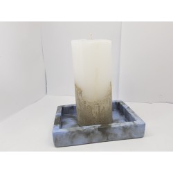 Candlestick for 2 candles Tea candle holder Tea light candle holder Candlestick Handmade candlestick Concrete candlestick