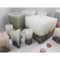 Candles Decorative candles Concrete candles Handmade candles Exclusive candles