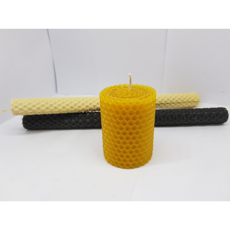 Beeswax candles Rolled beeswax candles Hand rolled beeswax candles Rolled wax candles Handmade candles Hand carved candles