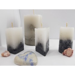 Candles Decorative candles Concrete candles Handmade candles Exclusive candles