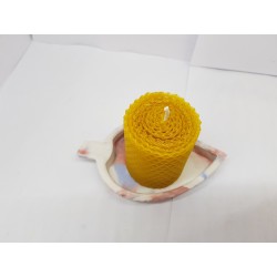 Beeswax candles Rolled beeswax candles Hand rolled beeswax candles Rolled wax candles Handmade candles Hand carved candles