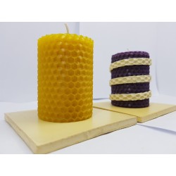 Candles Set of candles Set of beeswax candles Set of candles with candlesticks Set of candles and candlesticks handmade