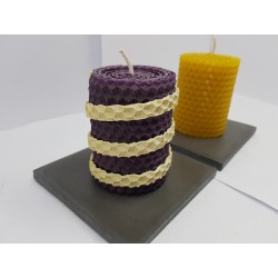 Candles Set of candles Set of beeswax candles Set of candles with candlesticks Set of candles and candlesticks handmade