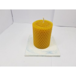 Candles Set of candles Set of beeswax candles Set of candles with holders Set of candles and holders handmade Handmade