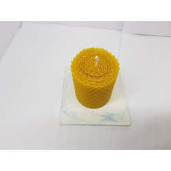 Candles Set of candles Set of beeswax candles Set of candles with holders Set of candles and holders handmade Handmade