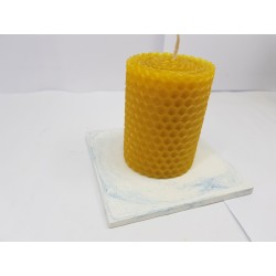 Candles Set of candles Set of beeswax candles Set of candles with holders Set of candles and holders handmade Handmade