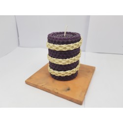 Candles Set of candles Set of beeswax candles Set of candles with holders Set of candles and holders handmade Handmade