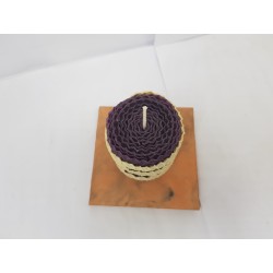 Candles Set of candles Set of beeswax candles Set of candles with holders Set of candles and holders handmade Handmade