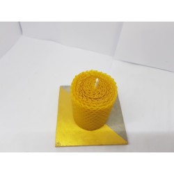 Candles Set of candles Set of beeswax candles Set of candles with holders Set of candles and holders handmade Handmade