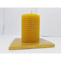 Candles Set of candles Set of beeswax candles Set of candles with holders Set of candles and holders handmade Handmade