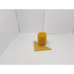 Candles Set of candles Set of beeswax candles Set of candles with holders Set of candles and holders handmade Handmade