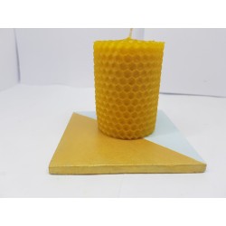 Candles Set of candles Set of beeswax candles Set of candles with holders Set of candles and holders handmade Handmade