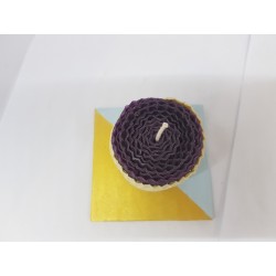 Candles Set of candles Set of beeswax candles Set of candles with holders Set of candles and holders handmade Handmade