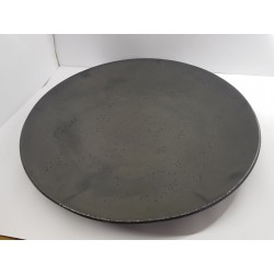 Plate, Tray plate, Handmade concrete plate, Loft plate, Black plate