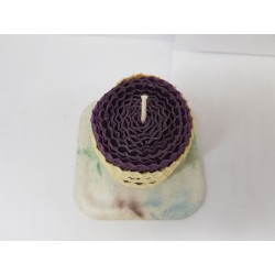 Candles Set of candles Set of beeswax candles Set of candles with holders Set of candles and holders handmade Handmade