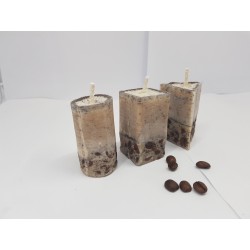 Candles Set of candles Set of coffee candles Set of coffee candles Set of candles with coffee aroma