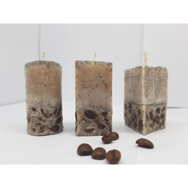 Candles Set of candles Set of coffee candles Set of coffee candles Set of candles with coffee aroma