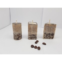 Candles Set of candles Set of coffee candles Set of coffee candles Set of candles with coffee aroma