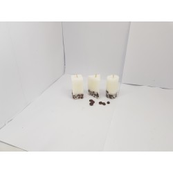 Set of coffee candles Set of coffee candles Set of candles with coffee aroma Set of candles with coffee beans