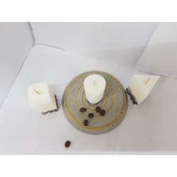 Set of coffee candles Set of coffee candles Set of candles with coffee aroma Set of candles with coffee beans