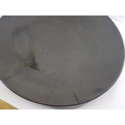 Plate, Tray plate, Handmade concrete plate, Loft plate, Black plate