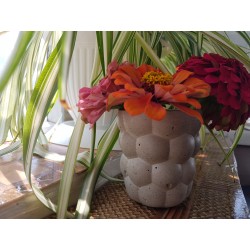 Unusual flower vase Art Nouveau Decor Design Home decor Minimalism Rustic style Loft