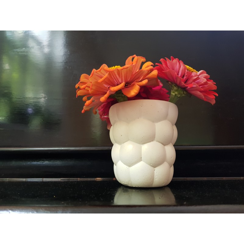 Vase Flower vase Concrete flower vase Handmade Exclusive flower vase