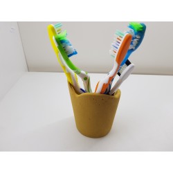 Toothbrush holder Bathroom accessories Handmade Concrete Toothbrush and Paste Holder Stylish Bathroom Accessories