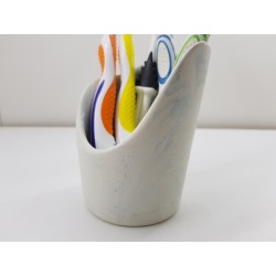 Toothbrush holder Bathroom accessories Handmade Concrete Toothbrush and Paste Holder Stylish Bathroom Accessories