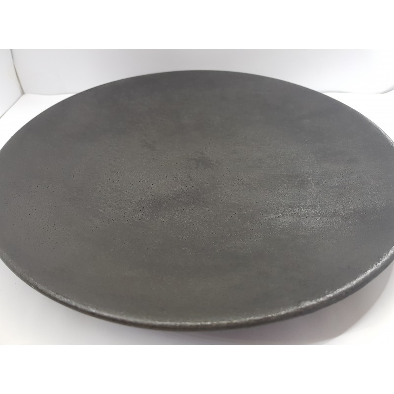 Plate, Tray plate, Handmade concrete plate, Loft plate, Black plate