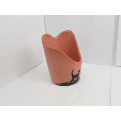 Toothbrush holder Bathroom accessories Handmade Concrete Toothbrush and Paste Holder Stylish Bathroom Accessories