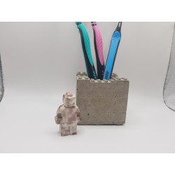 Toothbrush holder blocks toys Toothbrush holder building blocks toys Toothbrush holder building blocks Handmade Concrete Loft