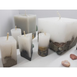 Candles Decorative candles Concrete candles Handmade candles Exclusive candles