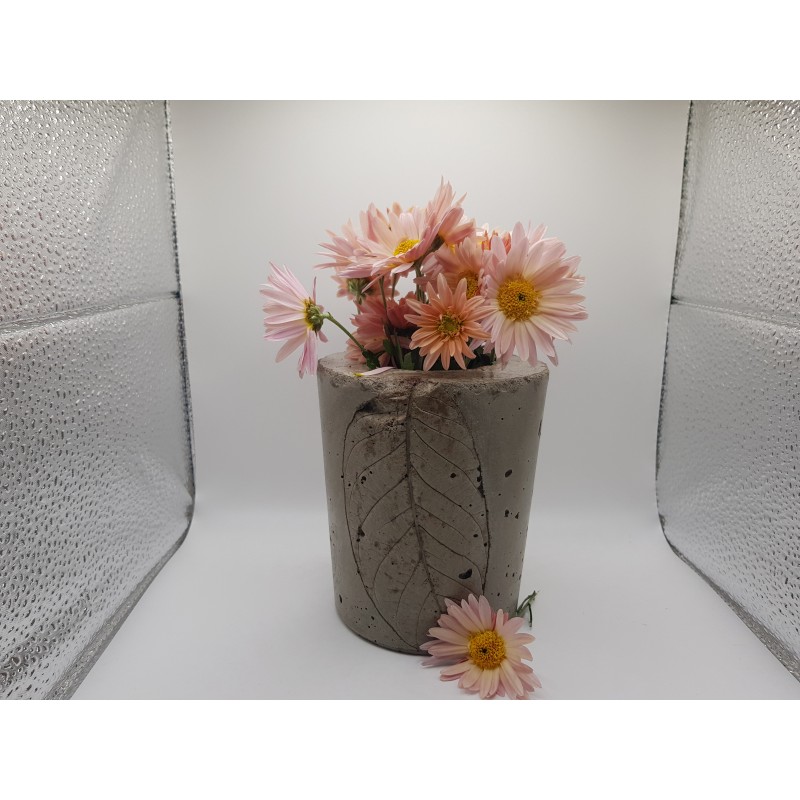 Vase Flower vase Concrete flower vase Handmade Exclusive flower vase Unique flower vase Creative vase Vase Loft